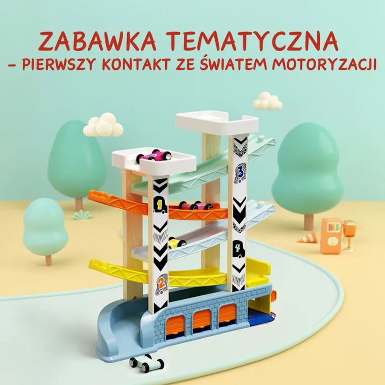 Topbright, zjeżdżalnia z pojazdami