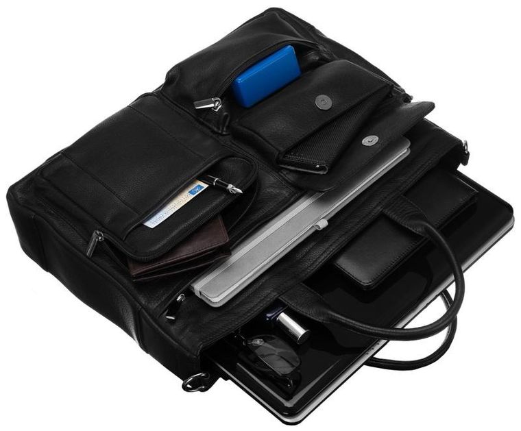 Torba na laptopa, czarna, 15", Cedar