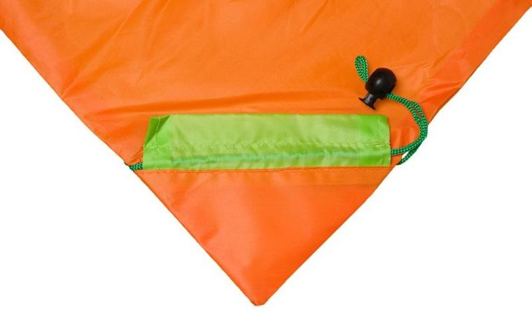 Torba na zakupy, składana, pomarańczowa,