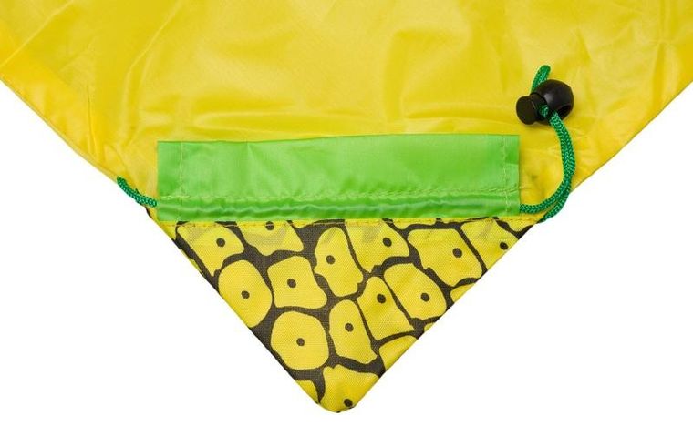 Torba na zakupy, składana, żółta