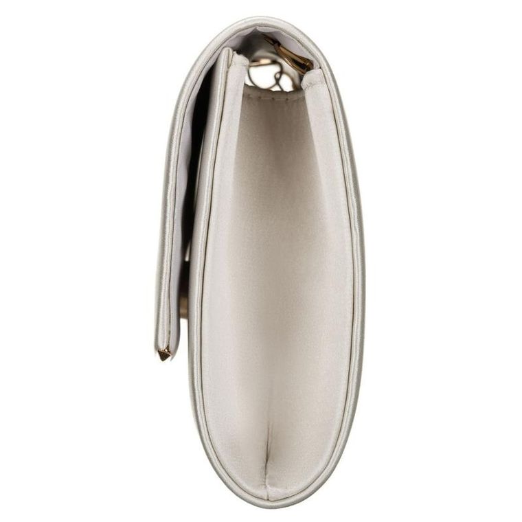 Torebka kopertówka, biała, Rovicky