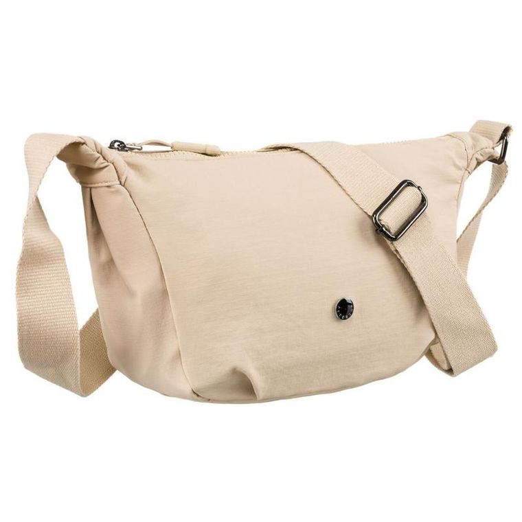 Torebka listonoszka, beżowa, Peterson