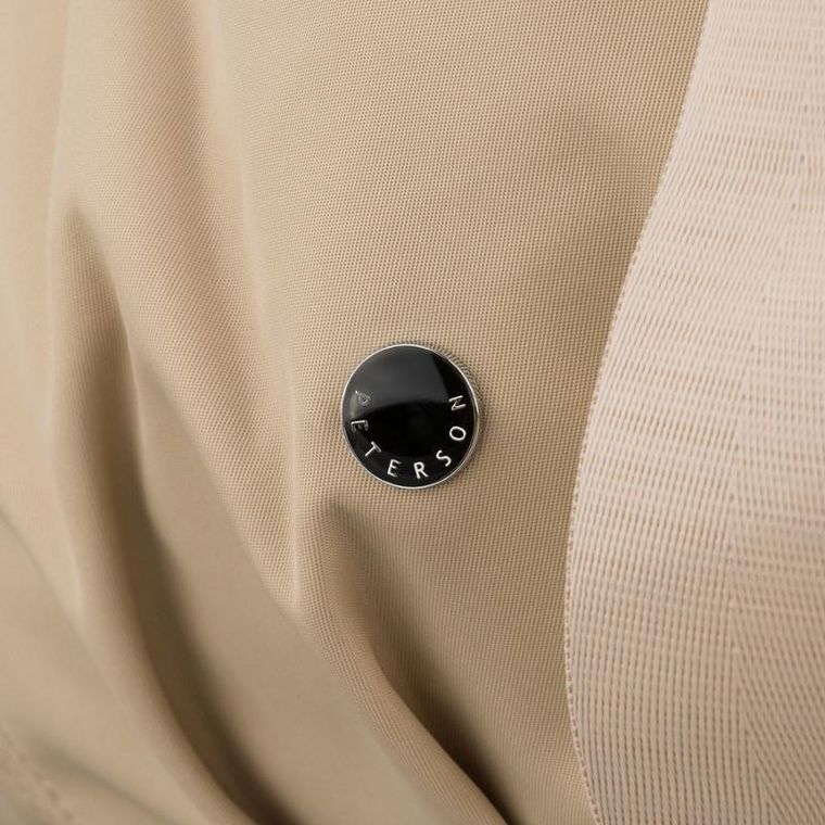 Torebka listonoszka, beżowa, Peterson