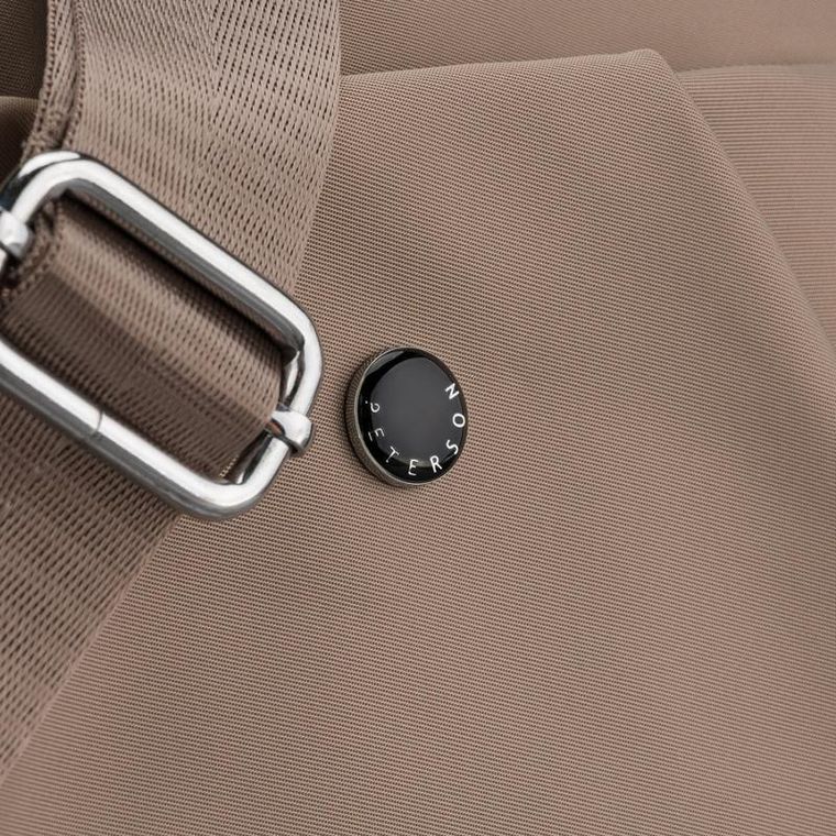 Torebka listonoszka, beżowa, Peterson