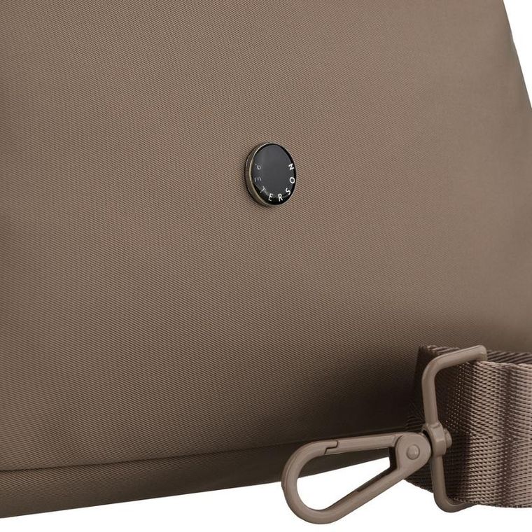 Torebka listonoszka, beżowa, Peterson