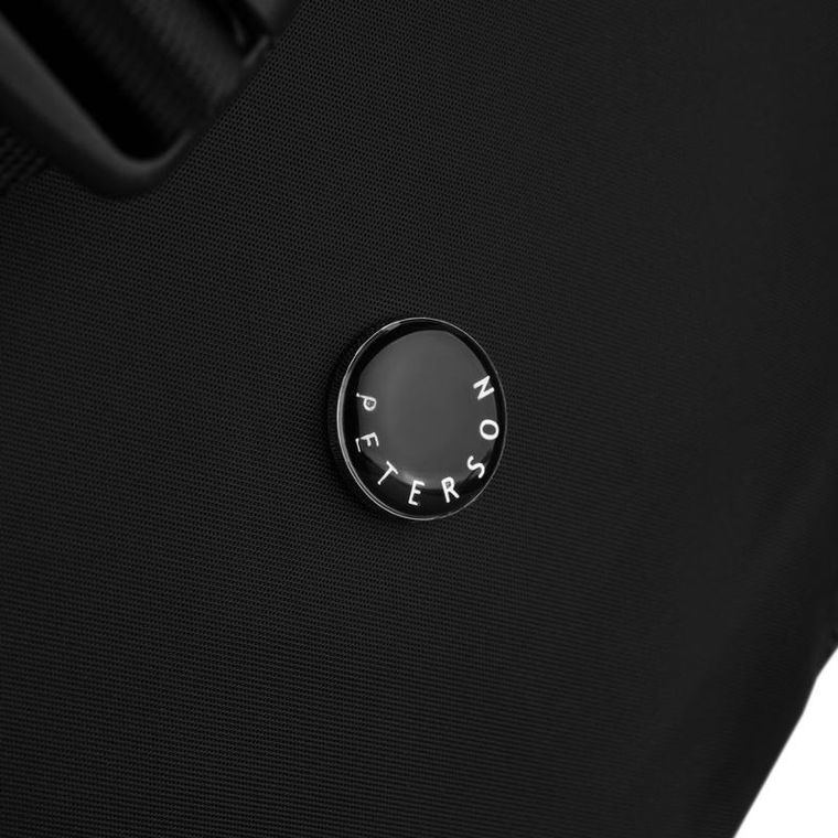 Torebka listonoszka, czarna, Peterson