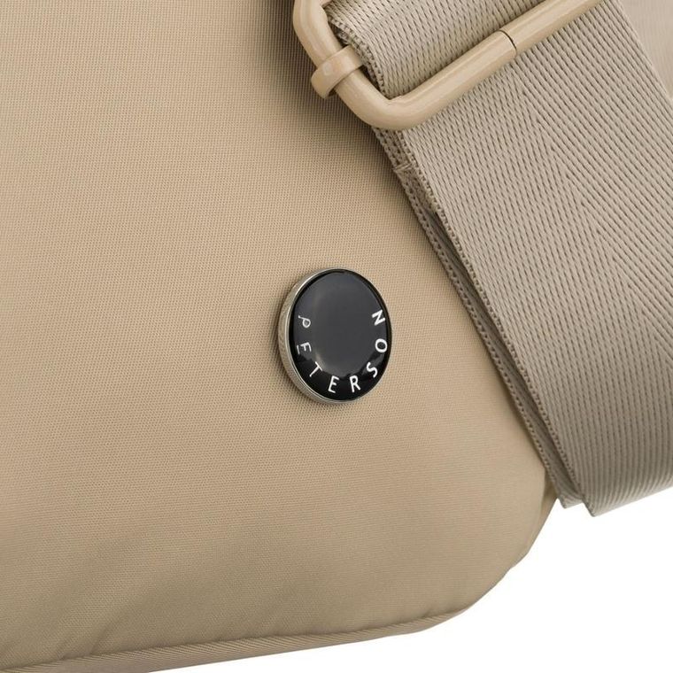 Torebka listonoszka, ecru, Peterson