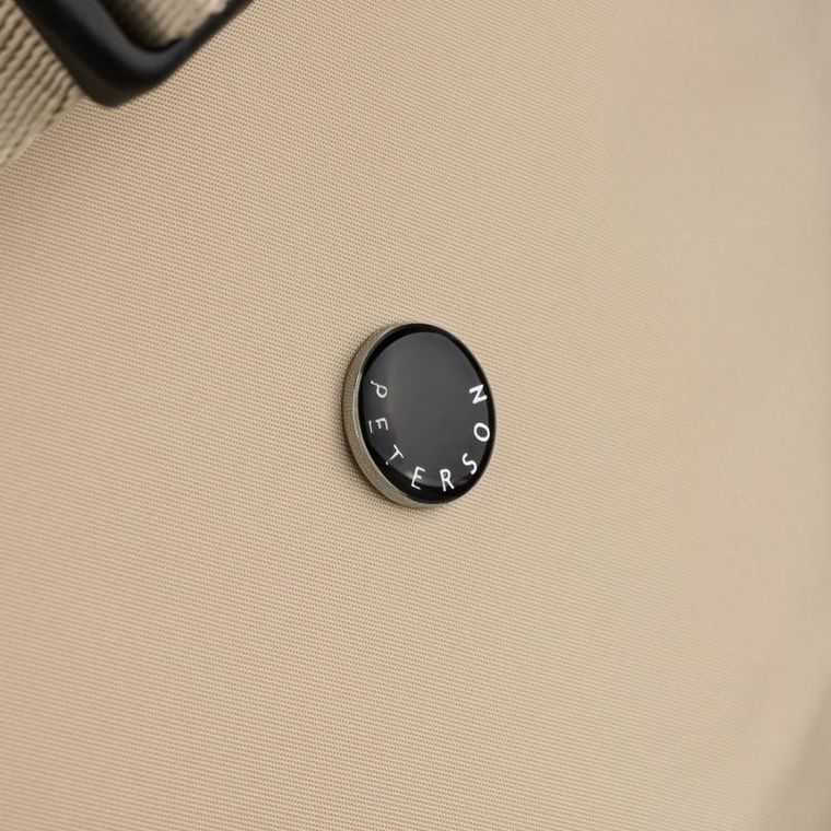 Torebka listonoszka, jasnobeżowa, Peterson