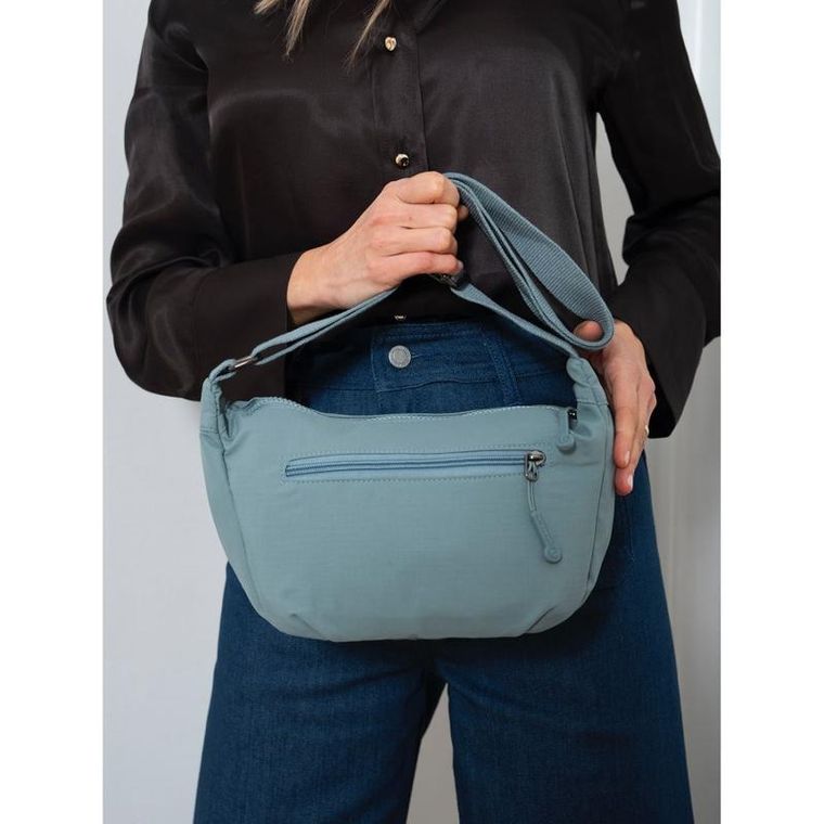 Torebka listonoszka, niebieska, Peterson