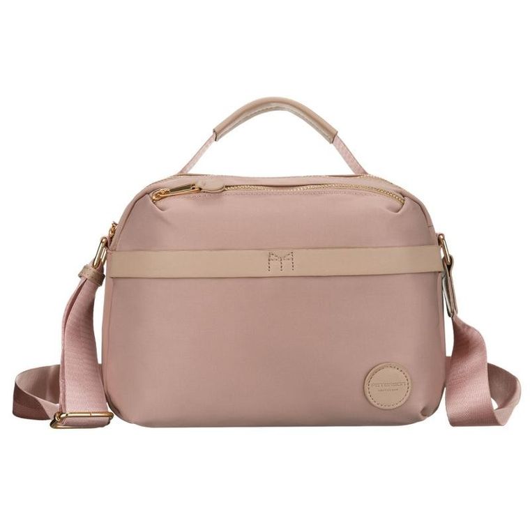 Torebka listonoszka, różowa, Peterson