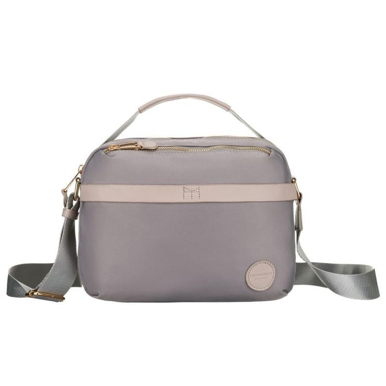 Torebka listonoszka, szara, Peterson