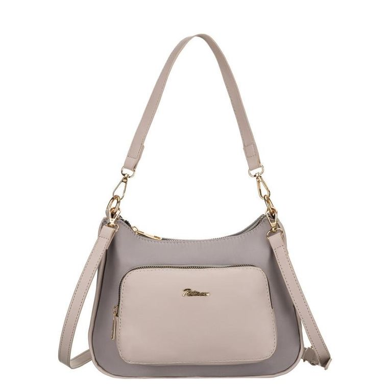 Torebka listonoszka, szara, Peterson