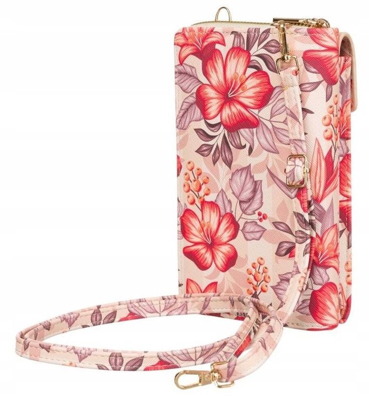 Torebka-portfel, mix, skóra ekologiczna, Cavaldi