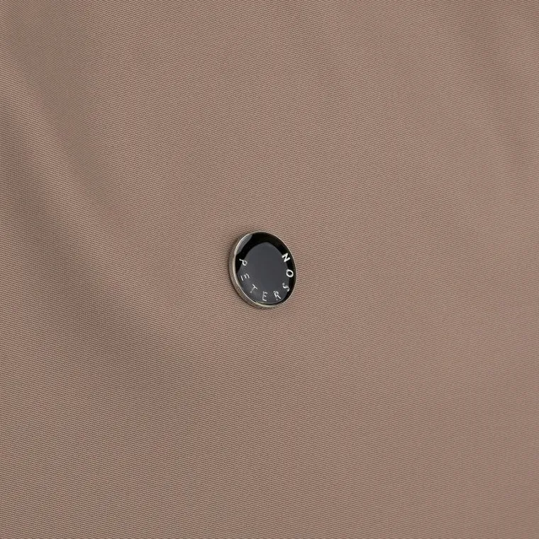 Torebka shopper, beżowa, poliester, Peterson