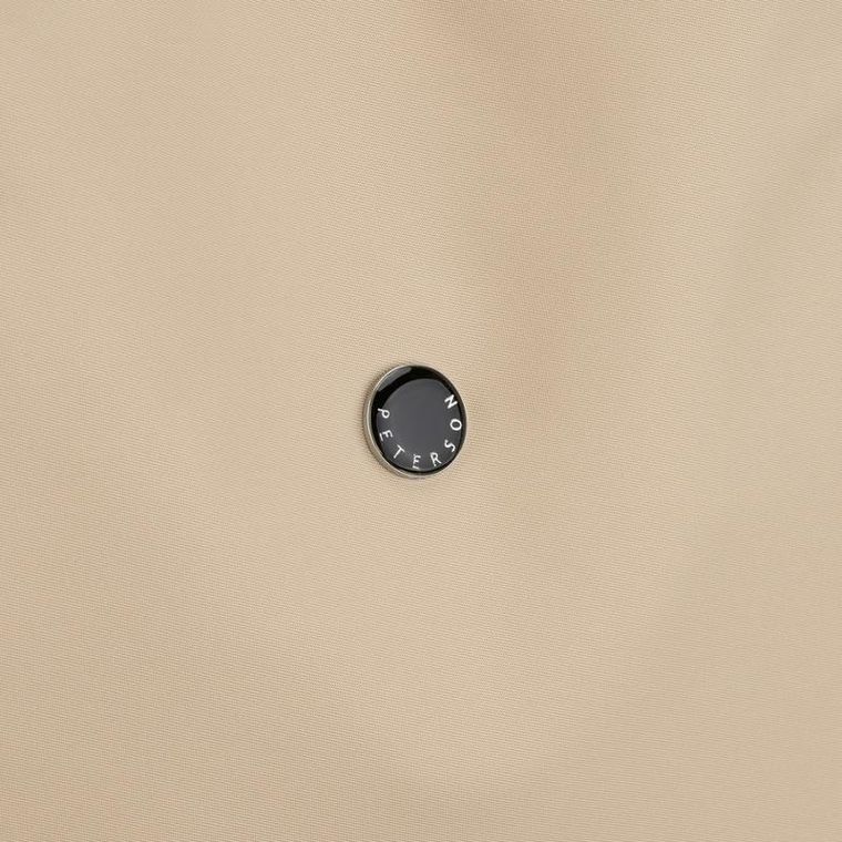 Torebka shopper, beżowa, poliester, Peterson