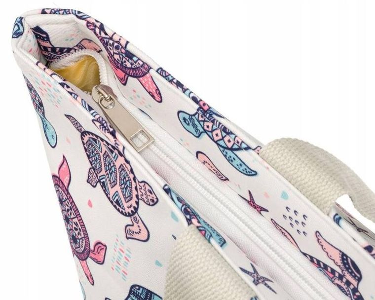 Torebka shopper, biała