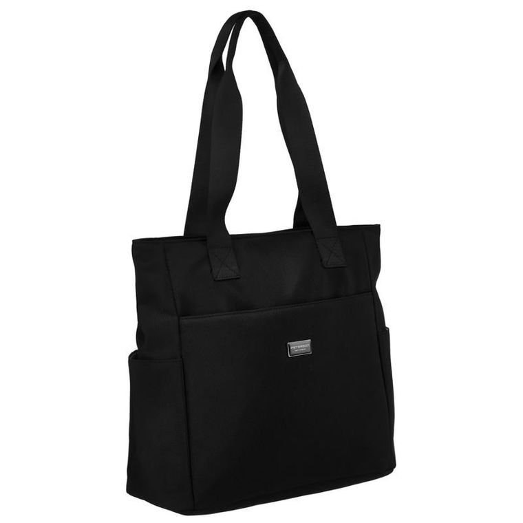 Torebka shopper, czarna, Peterson
