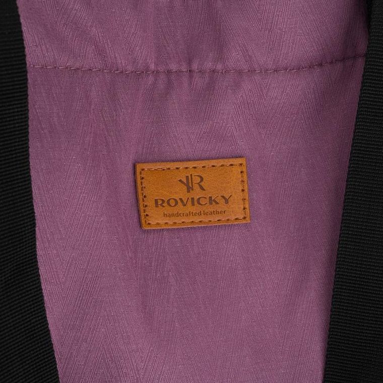 Torebka shopper, fioletowa, Rovicky