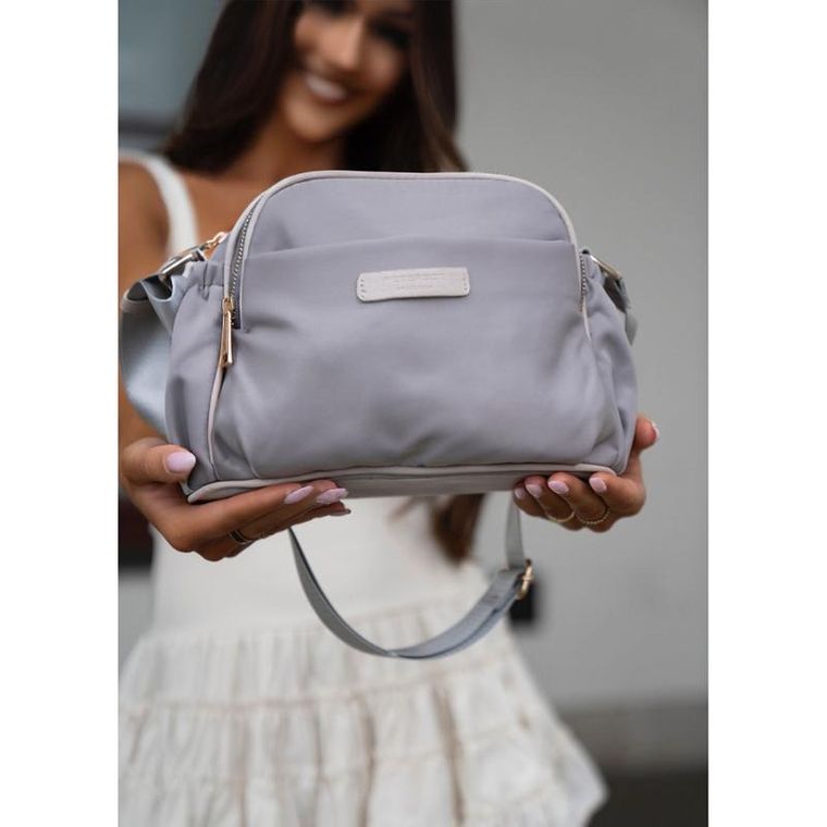 Torebka shopper, szara, Peterson