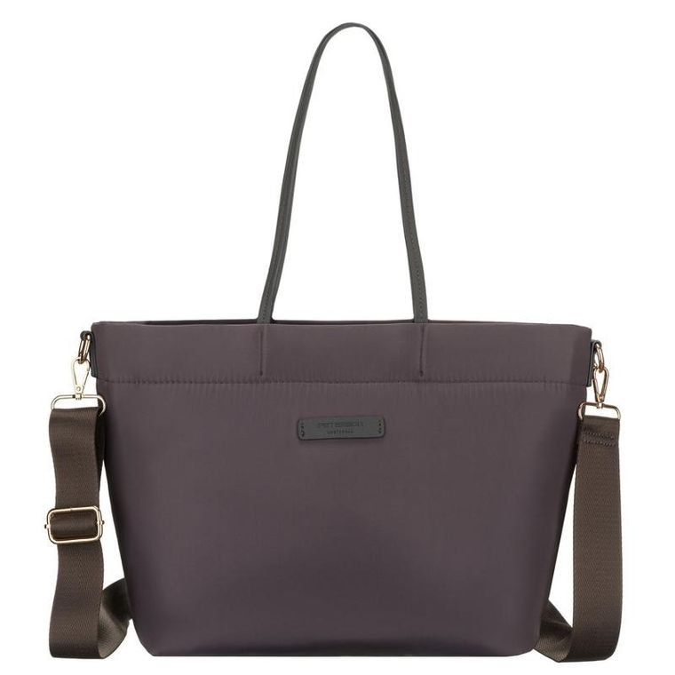 Torebka shopper, szara, Peterson