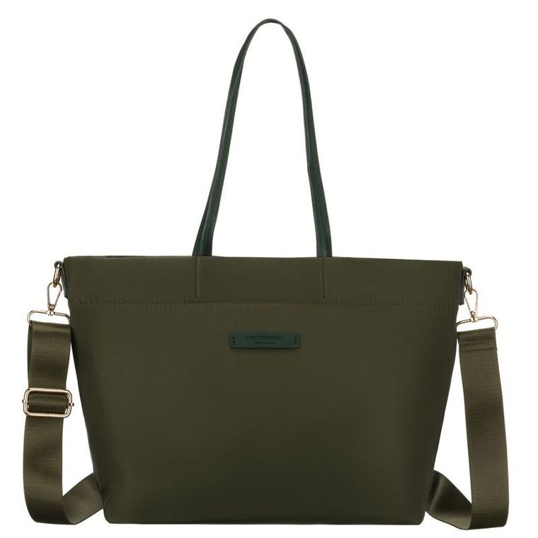 Torebka shopper, zielona, Peterson