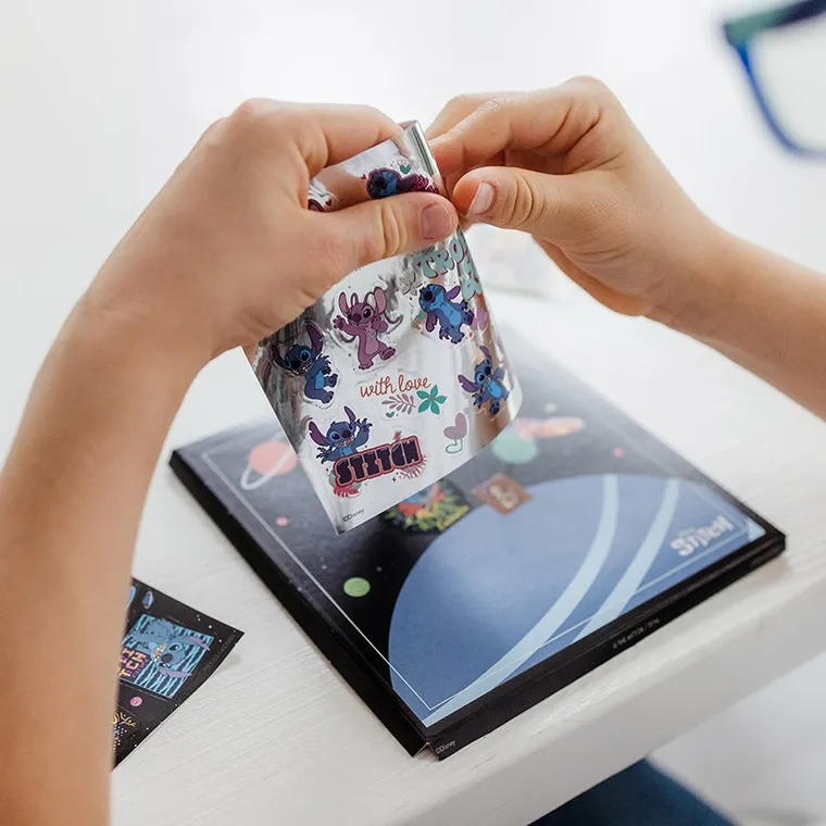 Totum, Lilo i Stitch, zestaw naklejek z tłem