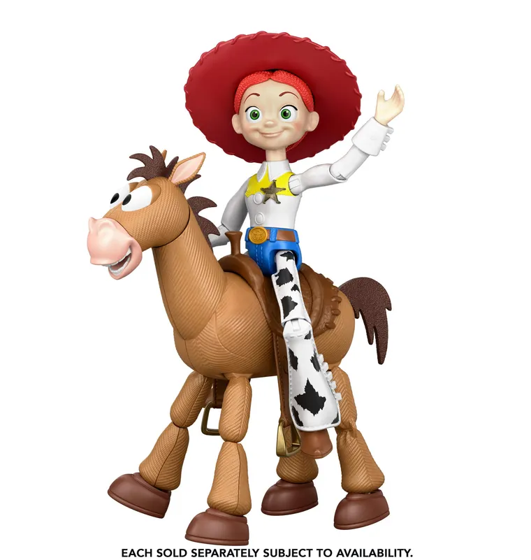 Toy Story 5, Ruchomy Mustang z dźwiękami, figurka interaktywna, 30 cm