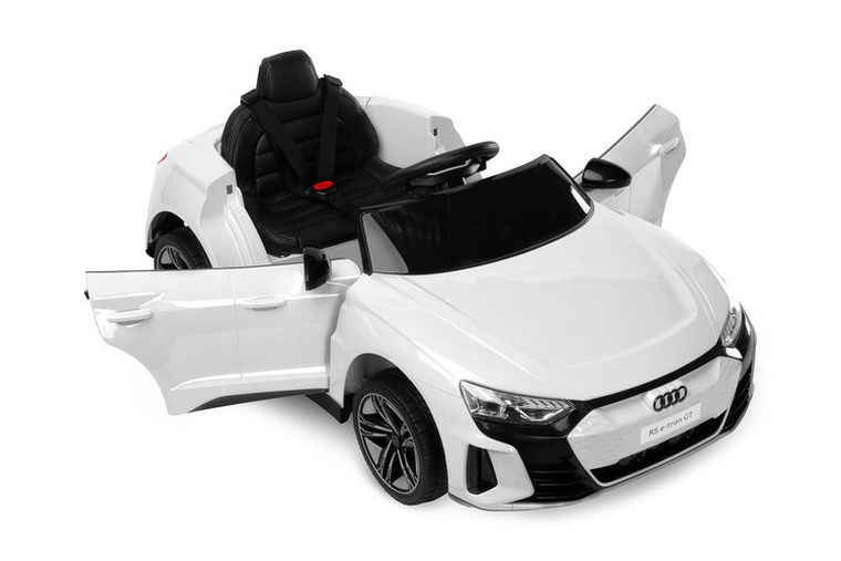 Toyz, Audi RS E-Tron GT, pojazd na akumulator, biały