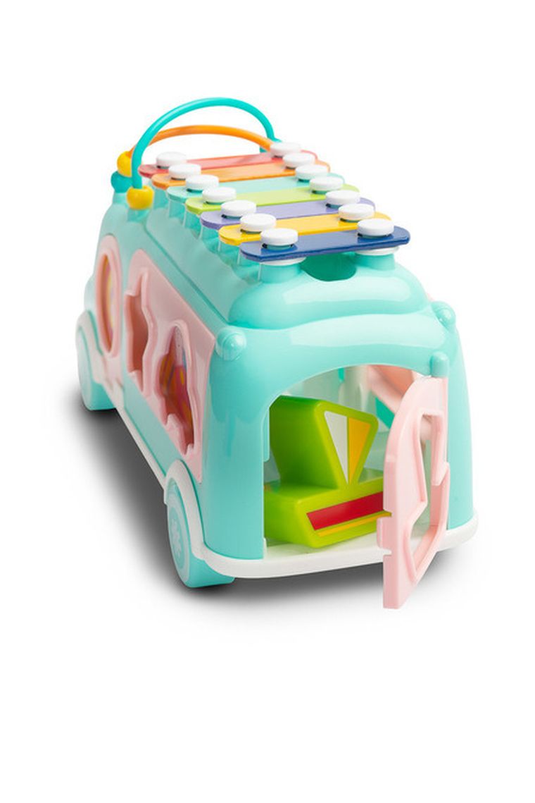 Toyz, Autobus, cymbałki z sorterem, zabawka edukacyjna