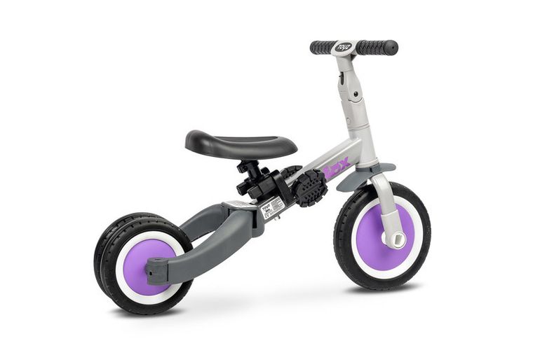 Toyz, Fox, rowerek trójkołowy, biegowy, grey