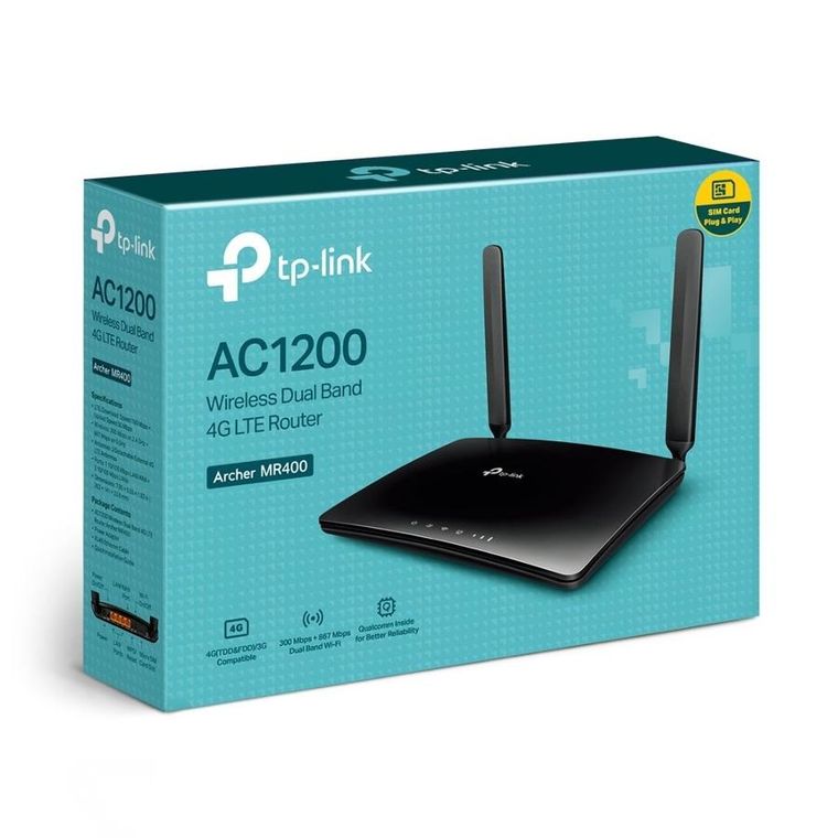 TP-Link, Archer MR400, router LTE