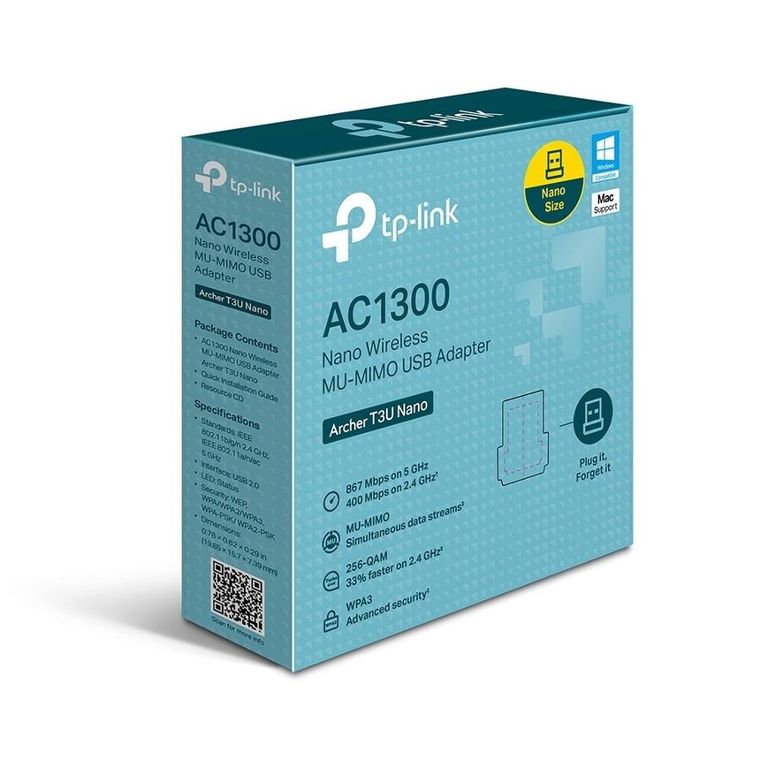 TP-Link, Archer T3U Nano, karta sieciowa