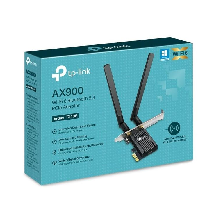 TP-Link, Archer TX10E Wi-Fi 6 AX900, karta sieciowa