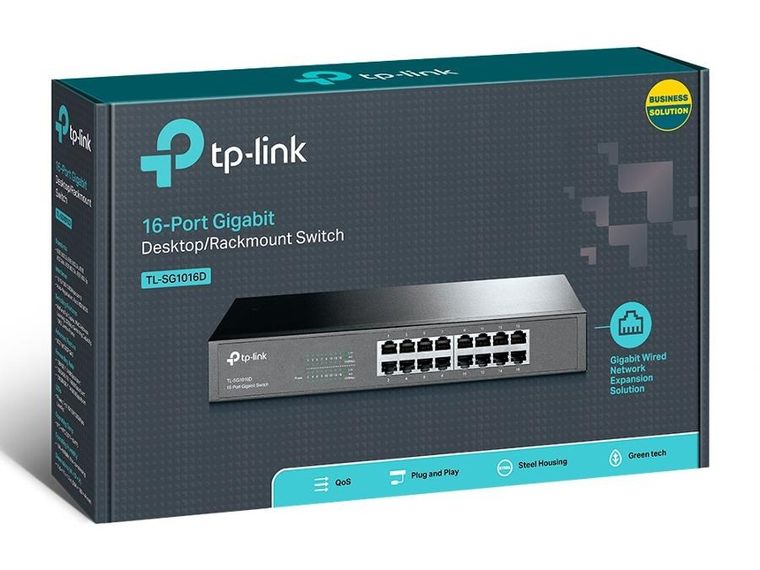 TP-Link, switch, TL-SG1016D