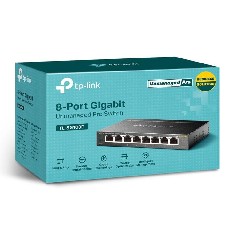 TP-Link, switch, TL-SG108E
