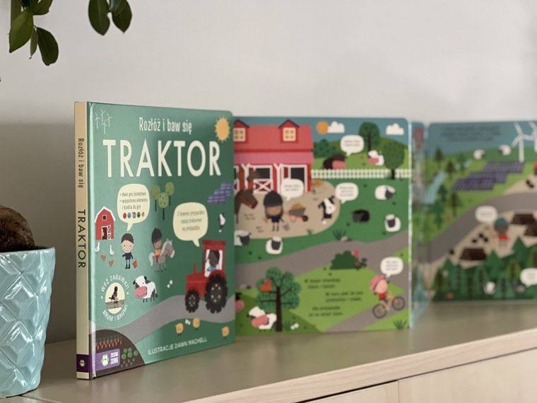 Traktor. Rozłóż i baw się