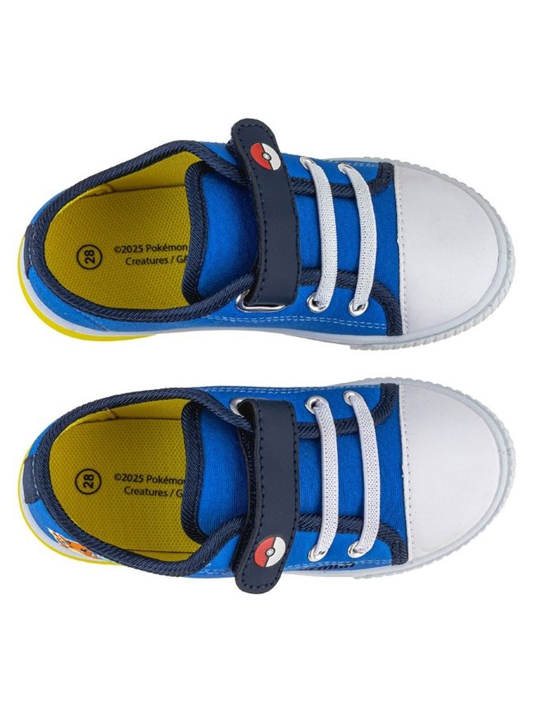 Trampki dziecięce, niebieskie, Pokemon, Leomil