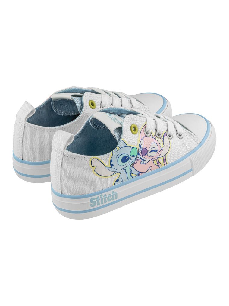 Trampki dziewczęce, białe, Lilo i Stitch, Leomil