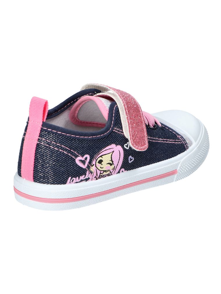 Trampki dziewczęce, granatowe, American Club