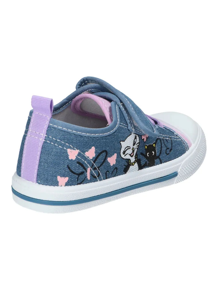 Trampki dziewczęce, niebieskie, American Club