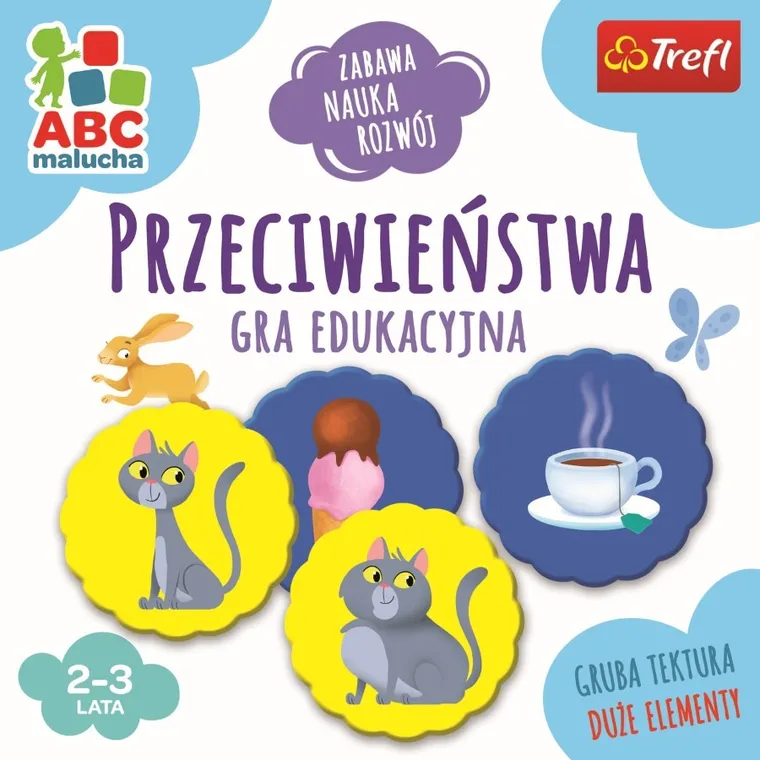 Trefl, ABC Malucha, Przeciwieństwa, gra edukacyjna