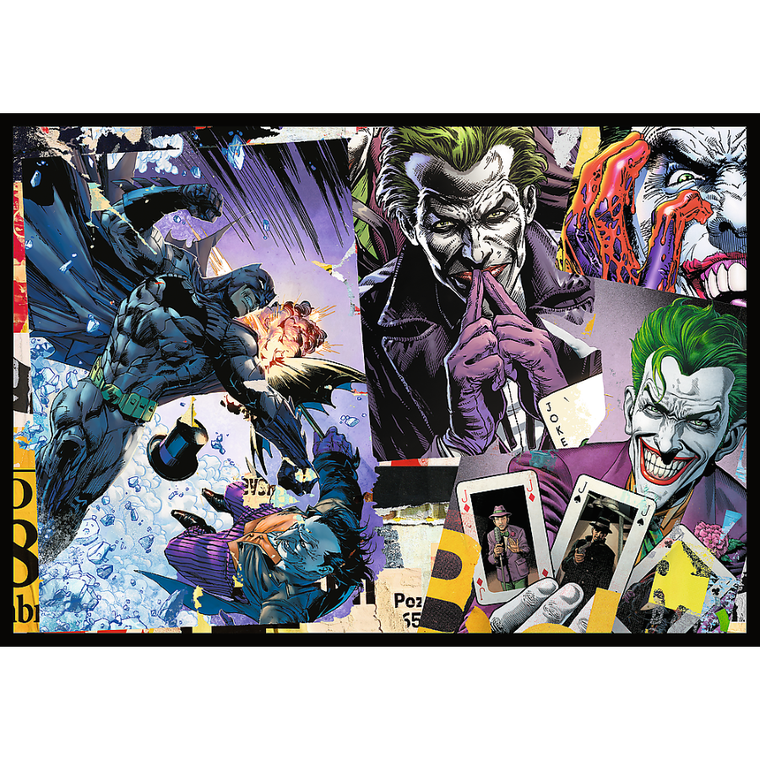 Trefl, Batman, Batman w akcji, puzzle, 4-250 elementów