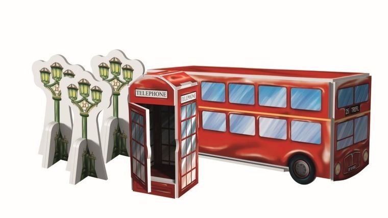 Trefl, Buduj z cegły, Big Ben, zestaw kreatywny, 290 elementów