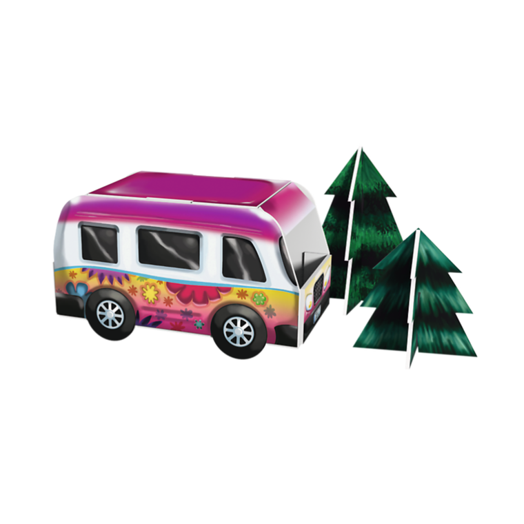 Trefl, Buduj z cegły, Domek Letniskowy, zestaw kreatywny, 120 elementów