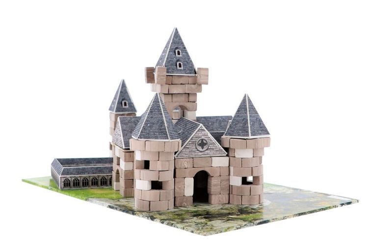 Trefl, Buduj z cegły, Harry Potter, Long Gallery, zestaw kreatywny z akcesoriami, 385 elementów