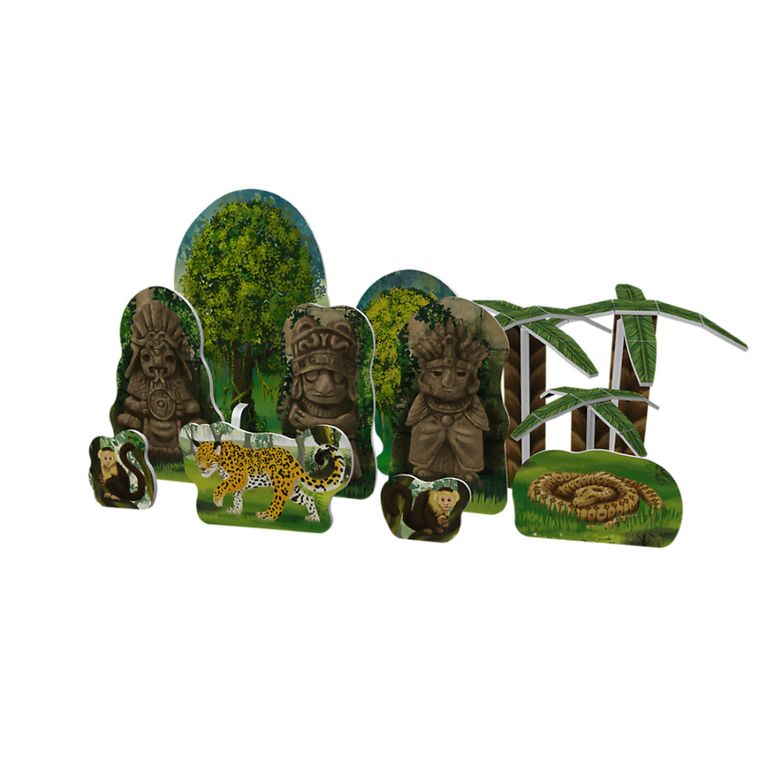 Trefl, Buduj z cegły, Travel, Piramida Schodkowa, zestaw kreatywny, 210 elementów