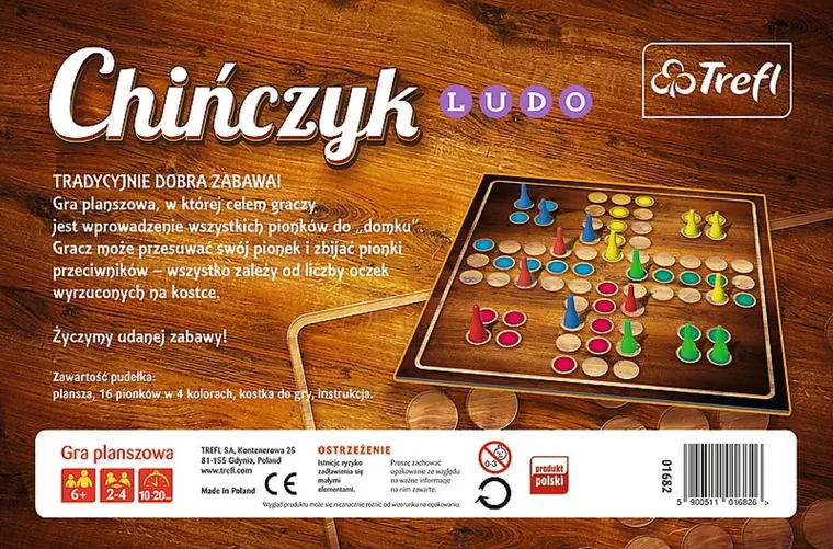 Trefl, Chińczyk klasyczny, gra familijna