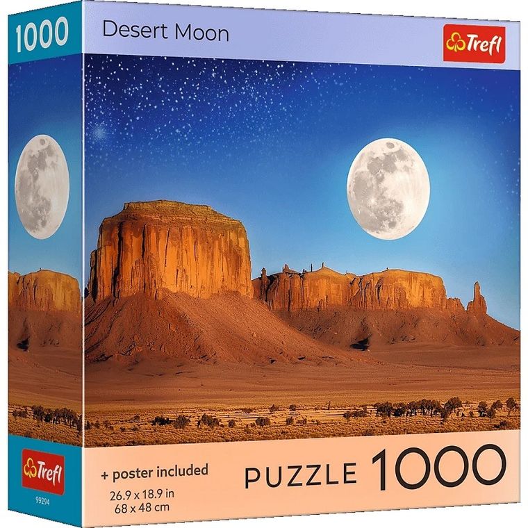 Trefl, Desert Moon, USA, puzzle, 1000 elementów