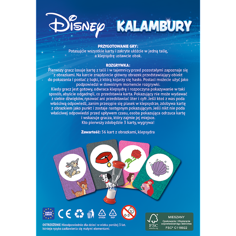 Trefl, Disney, kalambury, gra familijna