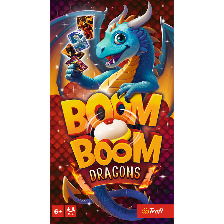 Trefl, Dragons, Boom Boom, gra familijna